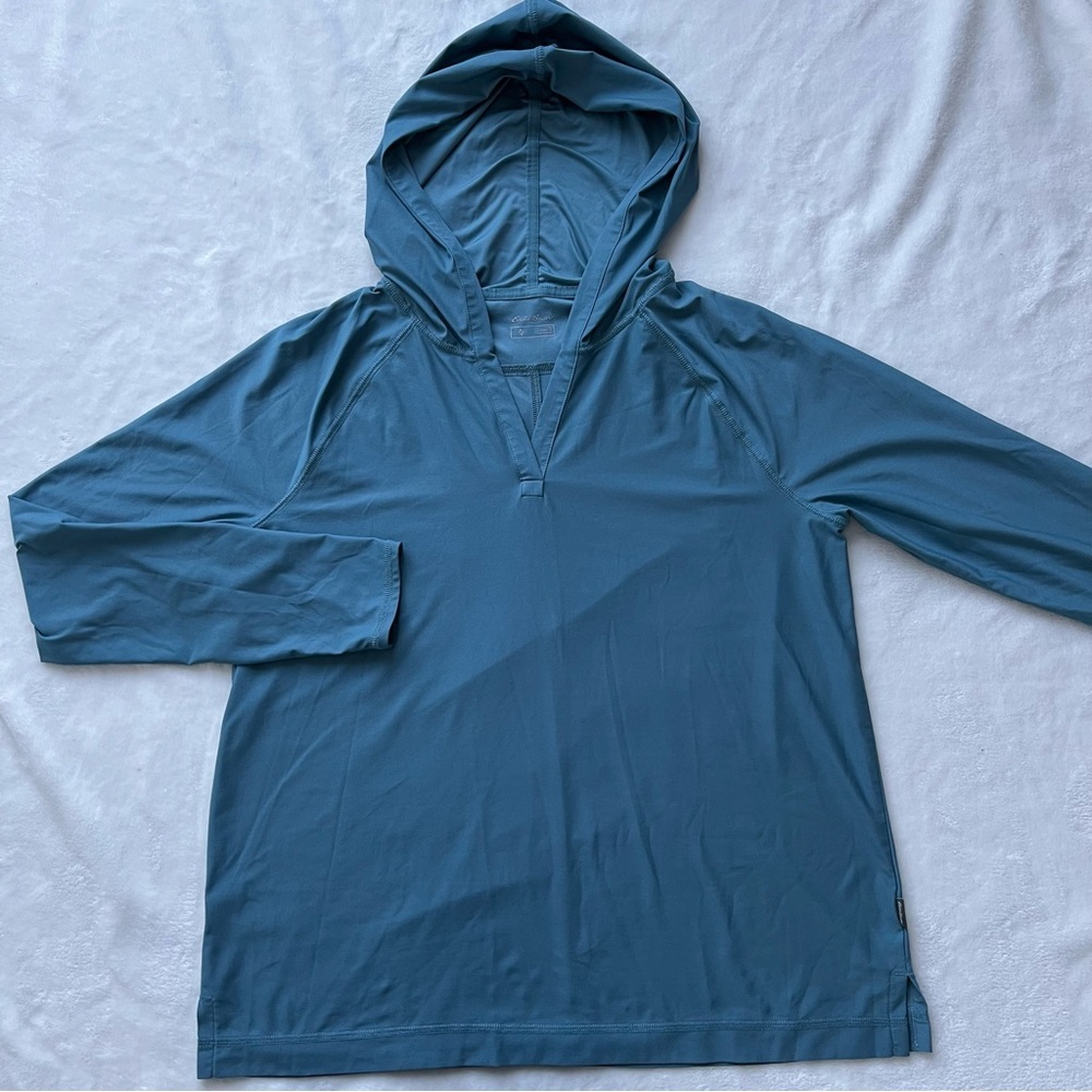 Women’s Eddie Bauer Blue Pull Over Hoodie